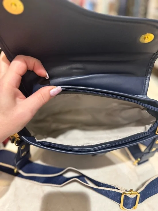 Fashion Canvas  Denim Trendy Saddle Shoulder crossbody Bag  New - Picture 8 of 11